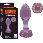 Cam Anal Plug - Kolay Temizlenebilir - Özel Tıpa - Cilt Dostu - Uzunluk 9.5 cm