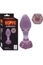 Cam Anal Plug - Kolay Temizlenebilir - Özel Tıpa - Cilt Dostu - Uzunluk 9.5 cm