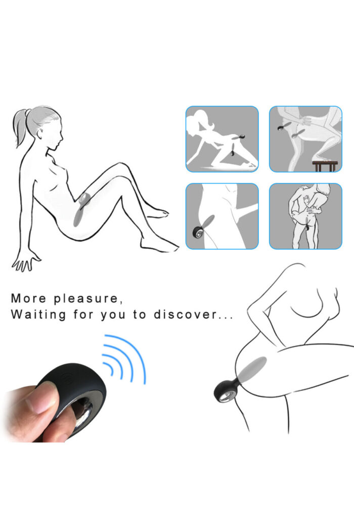 Siyah Yüksek Frekanslı Vibratör - 12 Farklı Mod - Sessiz ve Ergonomik Tasarım - FDA Onaylı Silikon - Görsel 3