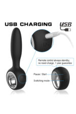 Siyah Yüksek Frekanslı Vibratör - 12 Farklı Mod - Sessiz ve Ergonomik Tasarım - FDA Onaylı Silikon - Image 4