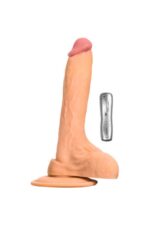 Adam's 19cm Realistik Vibratör Penis - Esnek, Vantuzlu, Cilt Dostu Silikon İçerikli -Titreşimli - Görsel 2