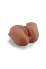 Ultra Et Dokusunda Vibrasyonlu Kalça Mastürbatör - 17 cm 2000Gr * Çift Girişli Kullanım