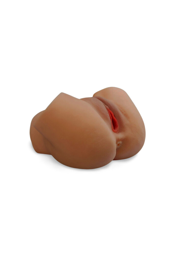 Ultra Et Dokusunda Vibrasyonlu Kalça Mastürbatör - 17 cm 2000Gr * Çift Girişli Kullanım - Görsel 3