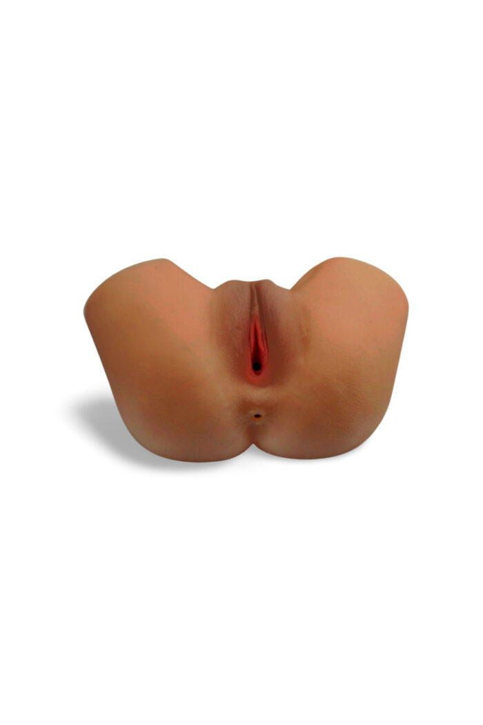 Ultra Et Dokusunda Vibrasyonlu Kalça Mastürbatör - 17 cm 2000Gr * Çift Girişli Kullanım - Görsel 5