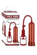 / Kırmızı Rock Hard Penis Pompası - Kırılmadan Bükülebilen Hortum, Yüksek Emiş Gücü - Image 2