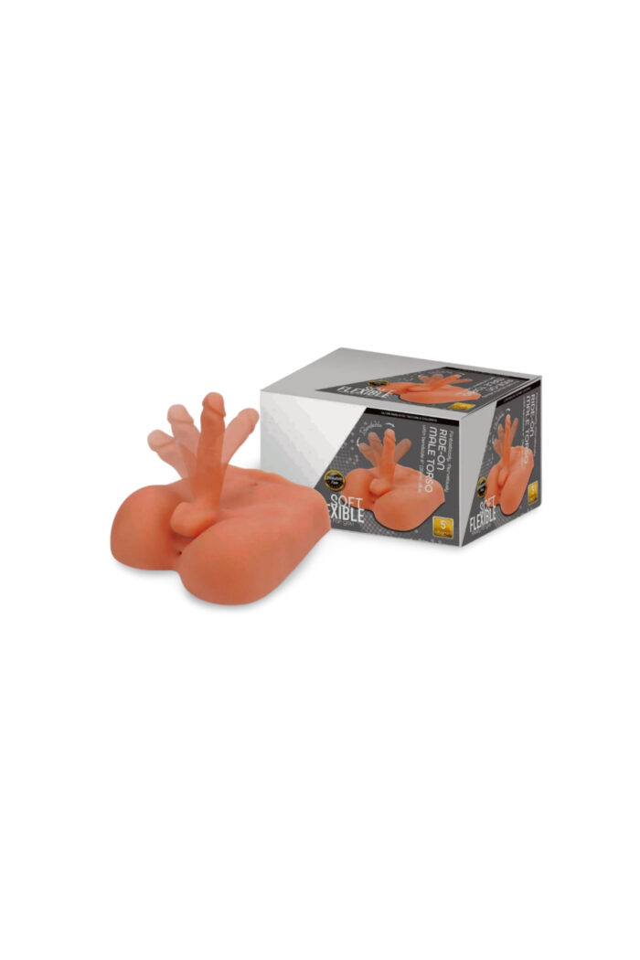 Kong-king male butt with Dildo Yumuşak Esnek Ten Dokusunda Üzerine Oturulabilir Yapay Penis - Image 2