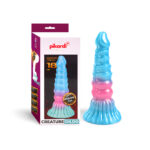 Eğlenceli Renkler Gerçekçi Dildo İle Sınırsız Zevk Anları Çok Özel Şekillerde (Uzaylı-Yaratık )