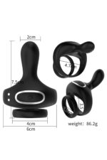 Anal Vajinal ve Klitoris Titreşim Özelliği Uyarılmayı Arttırır SİLİCONE RİNG VİBRATİNG - Image 4