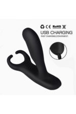 Masaj İçin Kullanılabilir -Uzaktan Kumandalı -USB Şarjlı - Titreşimli (11+11 Mod)-Isıtmalı - Görsel 3