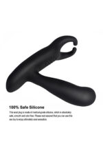 Masaj İçin Kullanılabilir -Uzaktan Kumandalı -USB Şarjlı - Titreşimli (11+11 Mod)-Isıtmalı - Görsel 4
