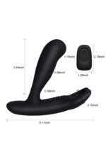 Masaj İçin Kullanılabilir -Uzaktan Kumandalı -USB Şarjlı - Titreşimli (11+11 Mod)-Isıtmalı - Görsel 7