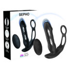 SEPHO RİNG VİBRATİNG - Anal Penis Ringi- Uzaktan Kumandalı 16 Titreşim- Yukarı-Aşağı Salınım