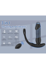 SEPHO RİNG VİBRATİNG - Anal Penis Ringi- Uzaktan Kumandalı 16 Titreşim- Yukarı-Aşağı Salınım - Görsel 2