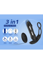 SEPHO RİNG VİBRATİNG - Anal Penis Ringi- Uzaktan Kumandalı 16 Titreşim- Yukarı-Aşağı Salınım - Görsel 3