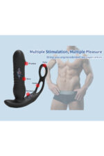 SEPHO RİNG VİBRATİNG - Anal Penis Ringi- Uzaktan Kumandalı 16 Titreşim- Yukarı-Aşağı Salınım - Görsel 5