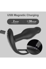 ARES Ring Vibrating- Masaj İçin - Sessiz Çalışma Özelliği USB' Den Şarj -Uzaktan Kumandalı - Görsel 6