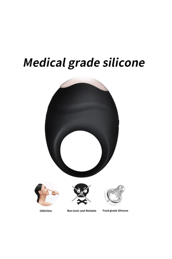 Slikon Ring- Esnek Halka- Vücudun Her Yerini Uyarılabilme Özelliği -Titreşimli - Görsel 3