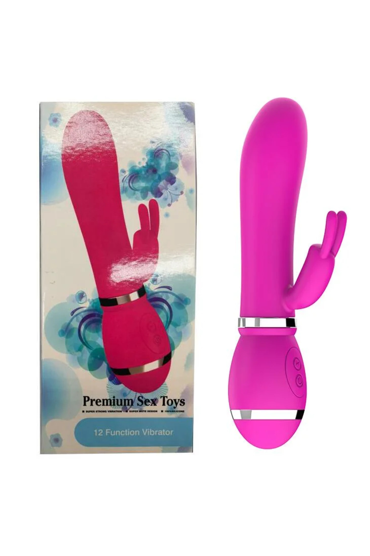 1_org_zoom PREMİUM SEX TOYS TAVŞAN VİBRATÖR KLİTORİS UYARICILI TİTREŞİMLİ DİLDO - Görsel 1
