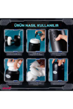 Out Space - Dijital Ekranlı - Isıtmalı - Otomatik Mastürbatör - Görsel 2