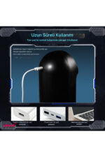 Out Space - Dijital Ekranlı - Isıtmalı - Otomatik Mastürbatör - Görsel 7