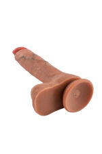Janny Titreşimli Realistik Dildo – %100 Silikon, Kumandalı, 27 cm Vibratör - Görsel 6