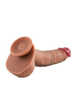 Olivia Titreşimli Realistik Dildo – %100 Silikon, Kumandalı, 29 cm Çift Katmanlı Vibratör - Image 6