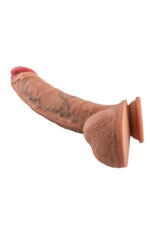 Olivia Titreşimli Realistik Dildo – %100 Silikon, Kumandalı, 29 cm Çift Katmanlı Vibratör - Image 7