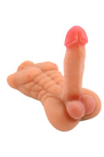 MINI MALE TORSO Gerçekçi TPE Erkek Gövde Mastürbatör – 14 cm Yapay Penisli, Kompakt Tasarım - Image 3