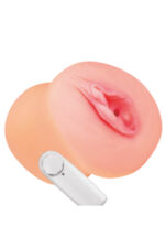 Gerçek Ten Dokusunda Titreşimli Cep Vajinası - Kolay Taşınabilir, Titreşim, 16,5 cm Derinlik - Image 5