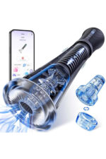/pro-Men App Kontrol Mastürbatör Bu Ürün,telefon Uygulamasıyla Kontrol Edilen,emiş ve Titreşim Özelliklerine Sahip Otomatik Erkek Mastürbatörüdür.9 Titreşim ve 5 Emiş Moduna Sahip Şarjlı - Image 5