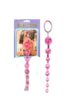 Maksimum Uzunluk ve Eğlence: 24 cm Pembe Silikon Boğumlu k