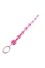 Maksimum Uzunluk ve Eğlence: 24 cm Pembe Silikon Boğumlu k - Image 2