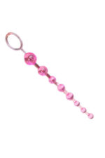 Maksimum Uzunluk ve Eğlence: 24 cm Pembe Silikon Boğumlu k - Image 3