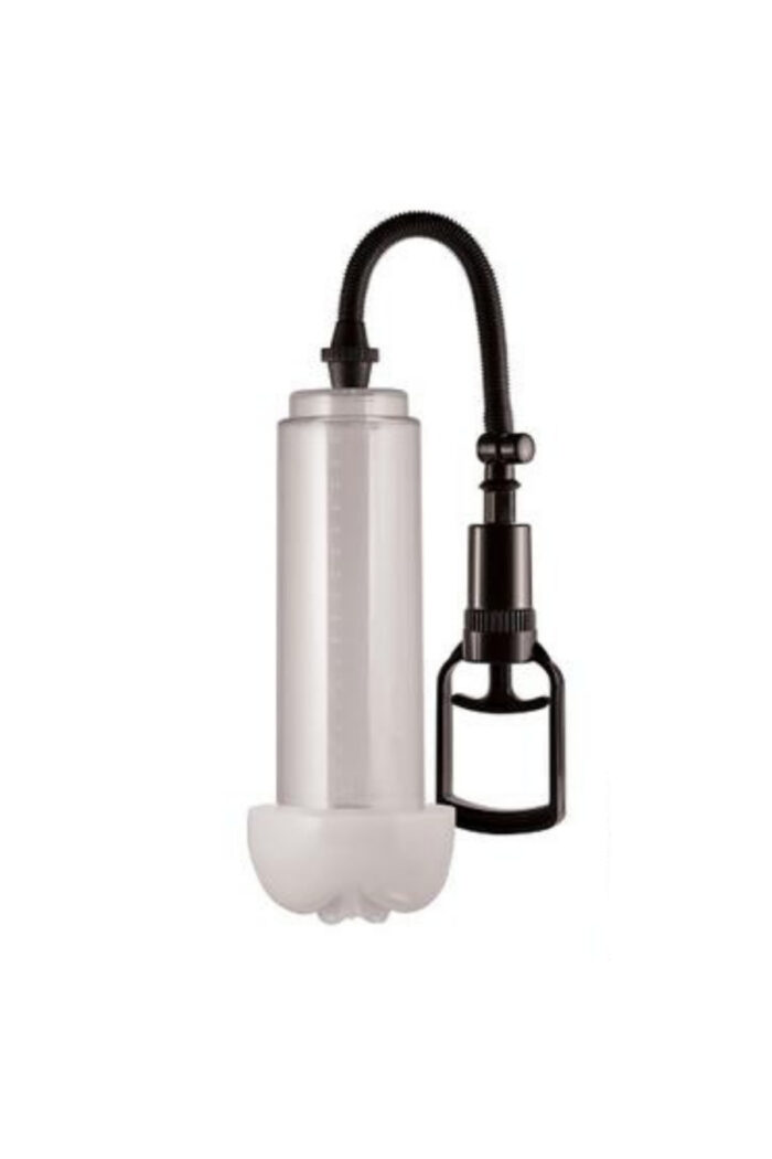 Penis Pump Penis Pompaları/Vajina Girişli Penis Pompası * 20 cm Şeffaf Silindirli - Image 7