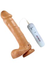 Artırıcı Dildo - 19 cm Uzunluk, Titreşimli, Esnek Tasarım, Realistik Yüzey - Görsel 6