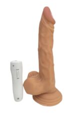 ELRED COCK *180 Derece Dönebilen Güçlü Titreşimli Vantuzlu Vibratör 25cm - Görsel 2
