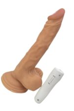 ELRED COCK *180 Derece Dönebilen Güçlü Titreşimli Vantuzlu Vibratör 25cm - Görsel 4