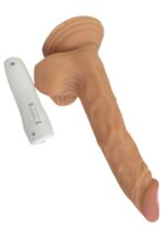 ELRED COCK *180 Derece Dönebilen Güçlü Titreşimli Vantuzlu Vibratör 25cm - Görsel 5