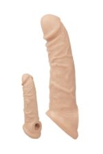X-tender Serias -X-TENDER REALİSTİK SLEVE -6,6 CM UZATMA -130 GR AĞIRLIĞINDA -GERÇEKÇİ TEN DOKUSUNDA/Testis Geçmeli - Image 2