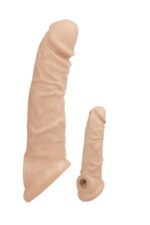 X-tender Serias -X-TENDER REALİSTİK SLEVE -6,6 CM UZATMA -130 GR AĞIRLIĞINDA -GERÇEKÇİ TEN DOKUSUNDA/Testis Geçmeli - Image 3