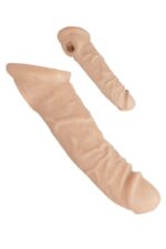 X-tender Serias -X-TENDER REALİSTİK SLEVE -6,6 CM UZATMA -130 GR AĞIRLIĞINDA -GERÇEKÇİ TEN DOKUSUNDA/Testis Geçmeli - Image 6