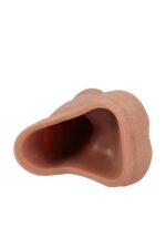 Testislere Özel, İçine Girebilen Bölüm - Özel Üretim Penis Kılıfı - DOUBLE LAYER SİLİCONE SLEVE - Görsel 3
