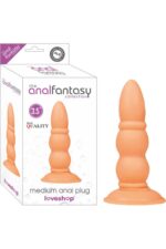 THE ANALFANTASY COLLECTION ANAL PLUG –8,9 CM, SİLİKON, VANTUZLU BOĞUMLU - Görsel 7