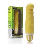 Sarı Vibratör / Anal Plug - G Noktası Uyarıcı ile Sarı Renkte Keyif