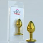 Metal Anal Plug-Medium * Alimünyum Alaşımlı Çelik Materyal * Max. Çap 3,5 cm * Max. Uzunluk 8,1 cm *net Ağırlık 84 gr * BLASTER AMBALAJ * SARI RENKLİ