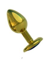Metal Anal Plug-Medium * Alimünyum Alaşımlı Çelik Materyal * Max. Çap 3,5 cm * Max. Uzunluk 8,1 cm *net Ağırlık 84 gr * BLASTER AMBALAJ * SARI RENKLİ - Görsel 4