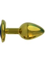 Metal Anal Plug-Medium * Alimünyum Alaşımlı Çelik Materyal * Max. Çap 3,5 cm * Max. Uzunluk 8,1 cm *net Ağırlık 84 gr * BLASTER AMBALAJ * SARI RENKLİ - Görsel 6