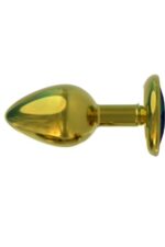 Metal Anal Plug-Small * Alimünyum Alaşımlı Çelik Materyal * Max. Çap 3,5 cm * Max. Uzunluk 8,1 cm *net Ağırlık 46 gr * BLASTER AMBALAJ * SARI RENKLİ - Image 4