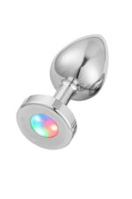 *Metal Anal Plug Işıklı Medium * Işıklı Metal Plug* Max. Çap 3.4 cm * Max. Uzunluk 8 cm *net Ağırlık 107 gr* GÜMÜŞ RENKLİ - Image 5