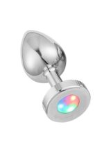 *Metal Anal Plug Işıklı Medium * Işıklı Metal Plug* Max. Çap 3.4 cm * Max. Uzunluk 8 cm *net Ağırlık 107 gr* GÜMÜŞ RENKLİ - Image 8